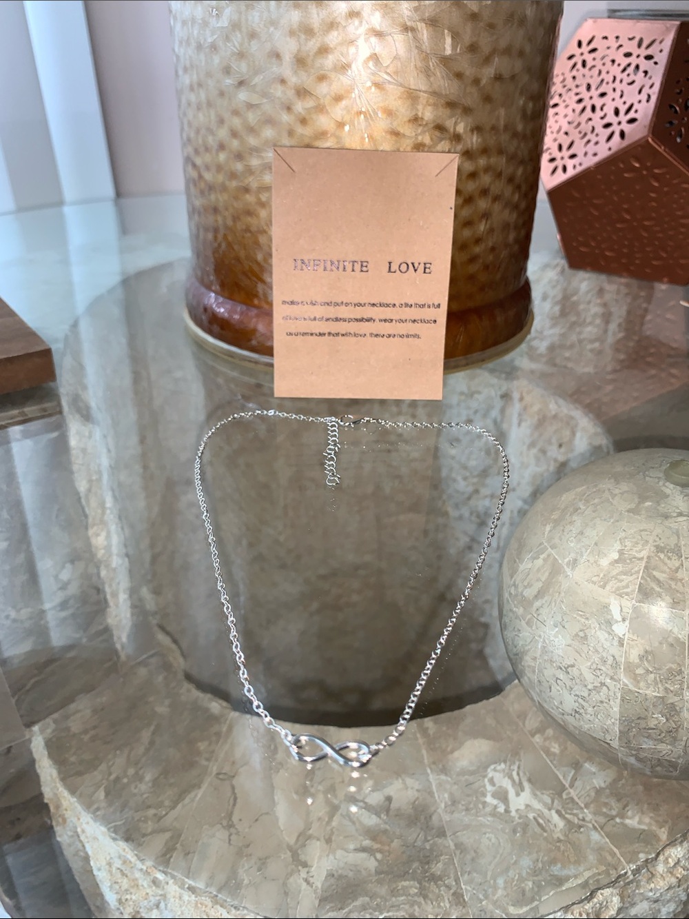 Silver Infinity Necklace